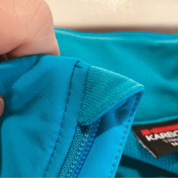 KARBON Sz M Soft Shell Insulated Fitted Water Resistant Reflective Dots Jacket - Picture 12 of 16